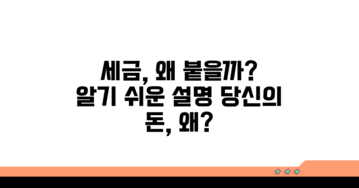 이 세금이 왜 붙는지 설명해 드림