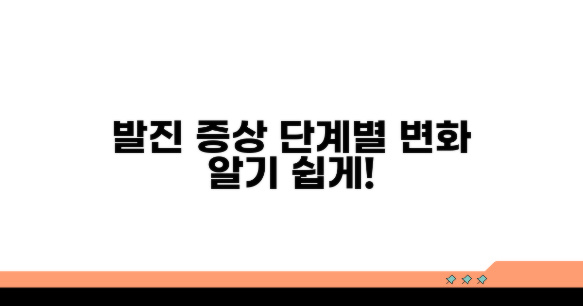 발진 단계별 증상 변화 상세히