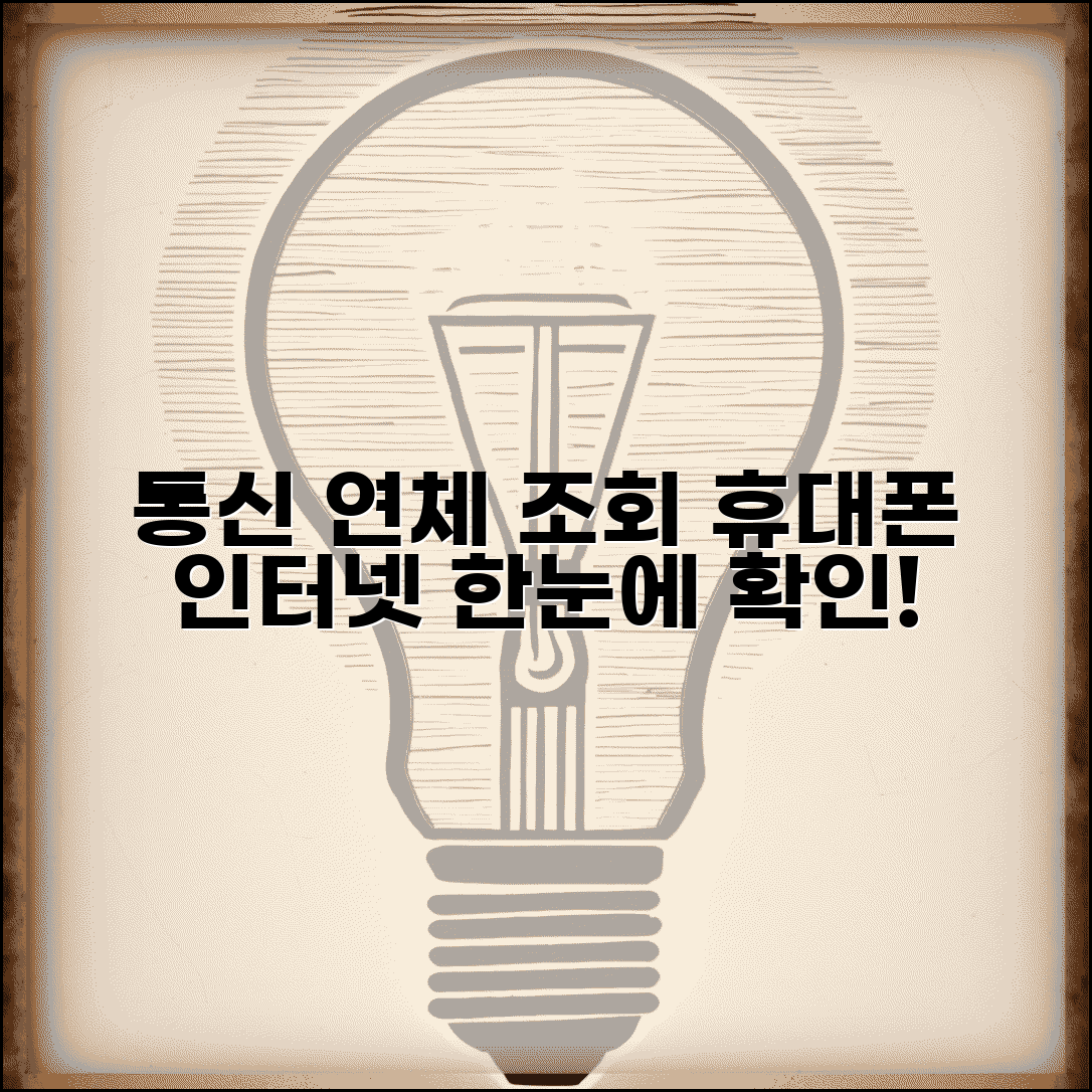통신연체조회 방법 | 휴대폰 인터넷 연체 확인법
