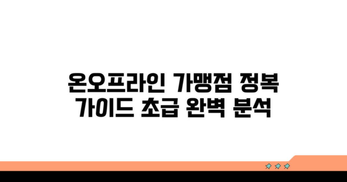 온라인/오프라인 가맹점 완벽 분석