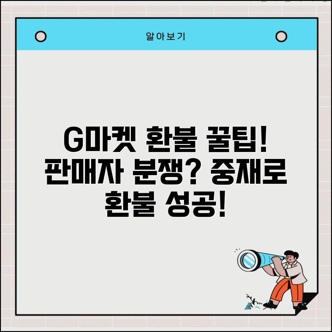 G마켓 환불받는법 오픈마켓 | 판매자 분쟁시 중재 서비스 활용해서 환불 성공하기