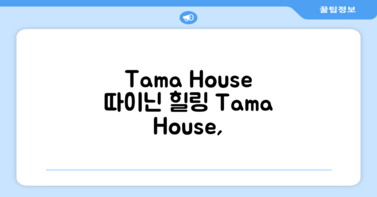 따이닌에서 머문 Tama house