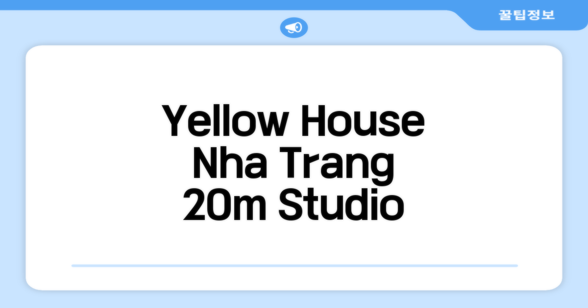 나트랑 록토의 스튜디오 아파트먼트 20m² 프라이빗 욕실 1개 Yellow House Nha Trang - Room 203 총평