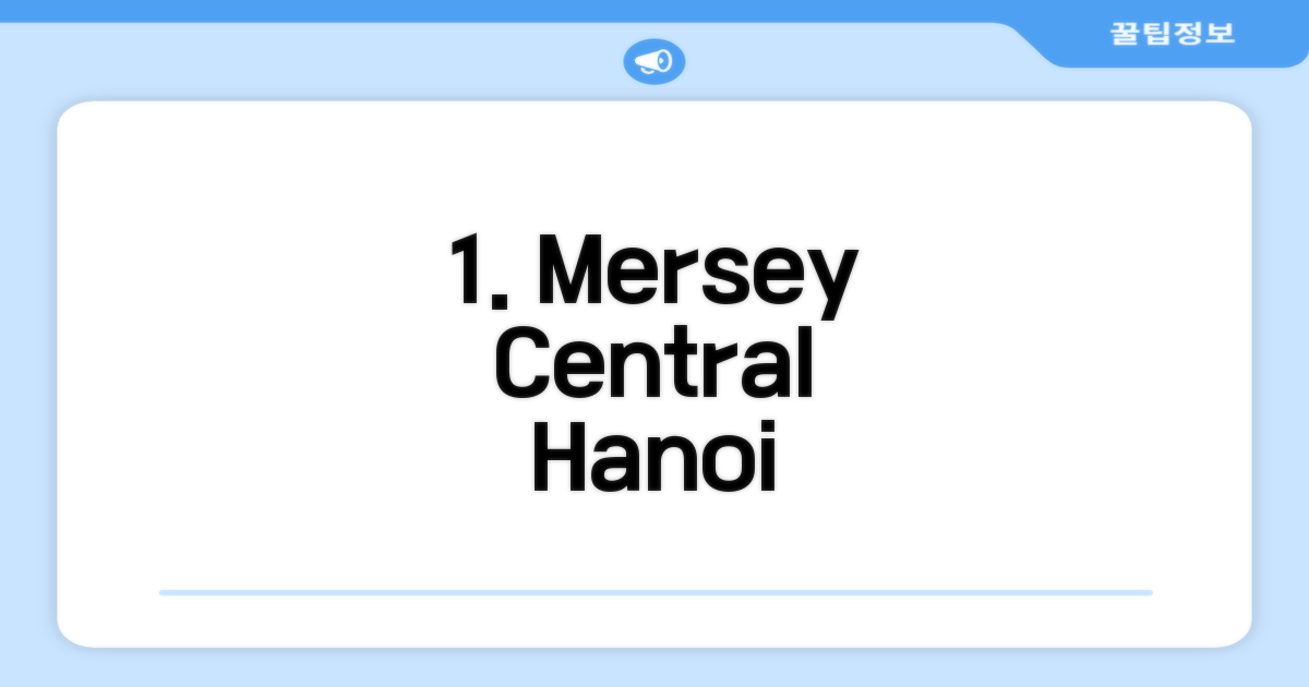 Mersey Central Hanoi Apart'Hotel: 첫인상과 외관