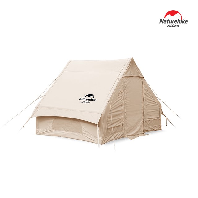네이처하이크 젠 6.3 코튼 에어 텐트 감성 캐빈 쉘터 패밀리 캠핑 면 혼방 장박, 퀵샌드 상세 이미지 1