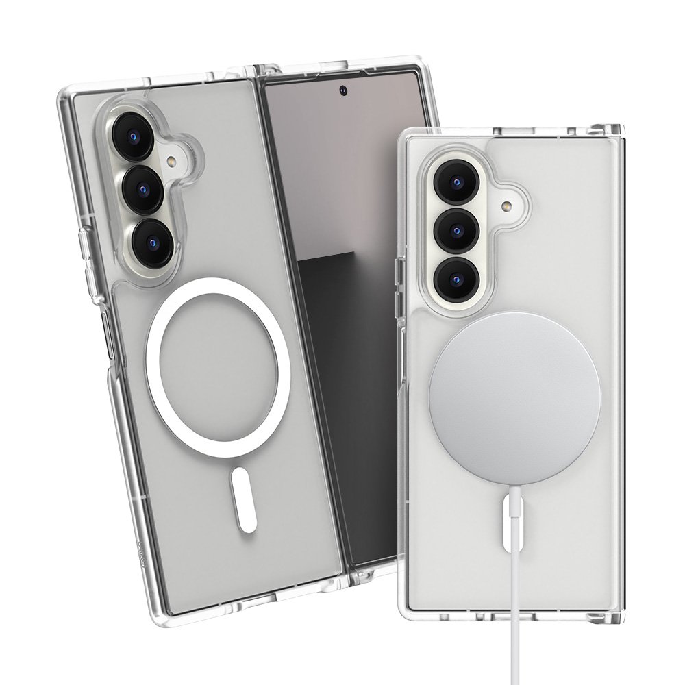 랩씨 맥세이프 마그넷 케이스 지문방지 강력한 자력 매트클리어, 갤럭시Z 폴드7 상세 이미지 1
