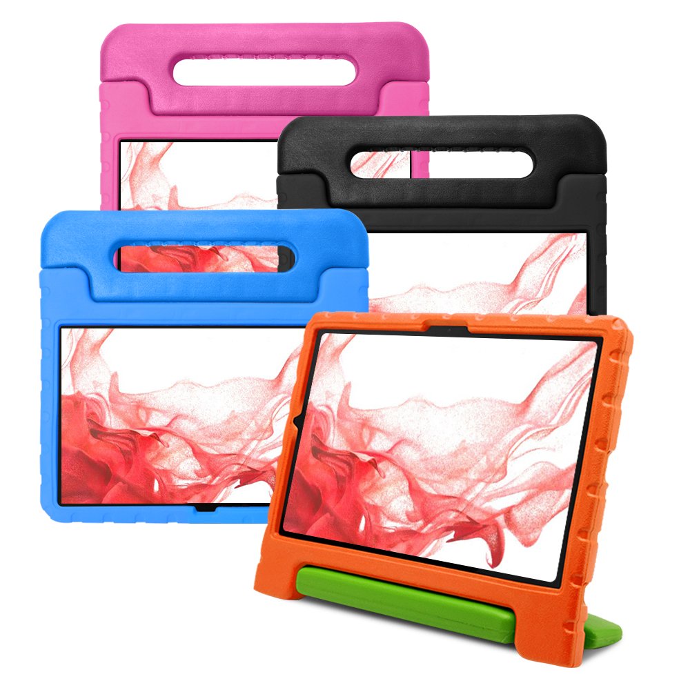 갤럭시탭 S9 FE 플러스 케이스 범퍼 키즈 에바폼 오리지널 핑크, 탭 S9 FE+/S9+ 상세 이미지 2