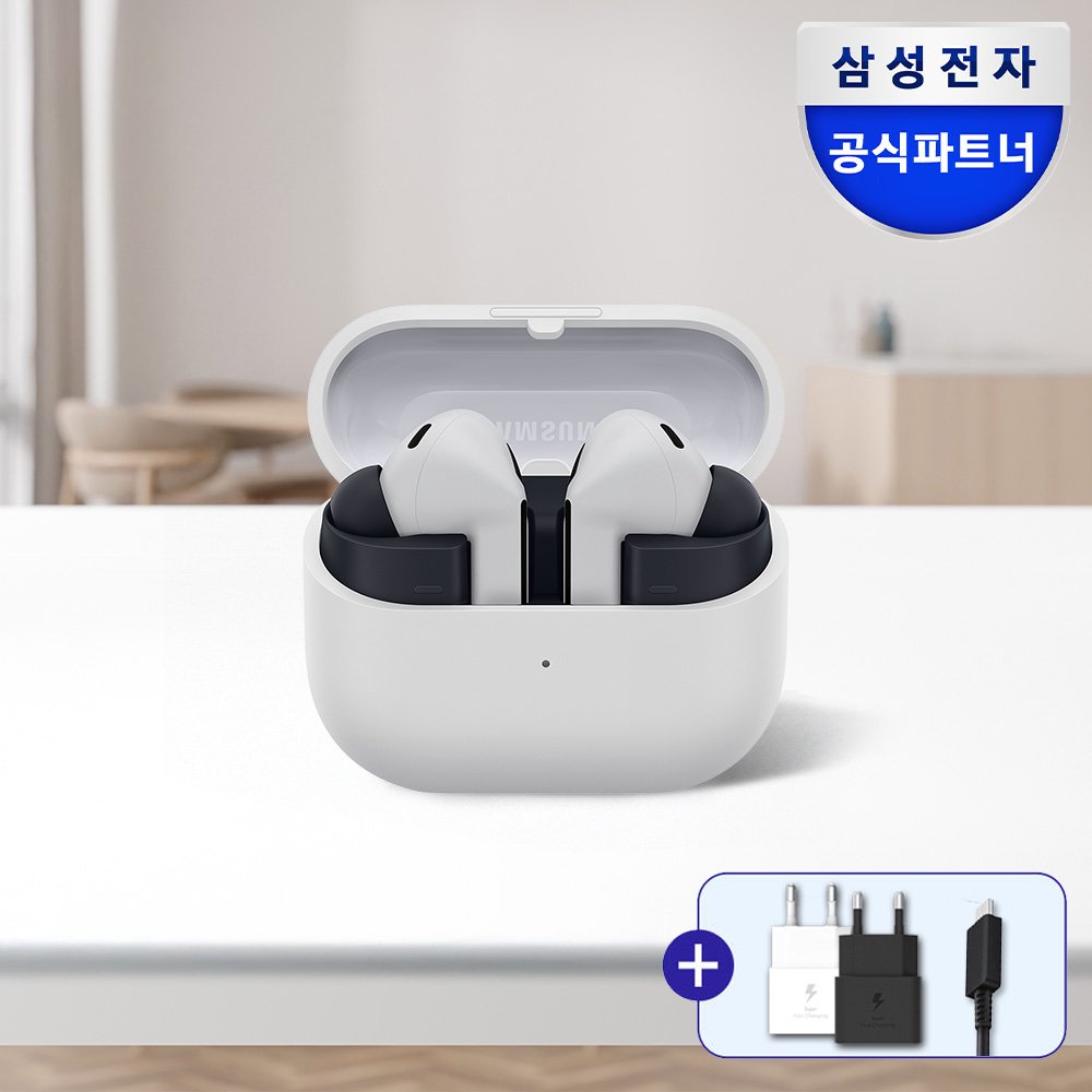 삼성전자 갤럭시 버즈3 FE 무선 블루투스 이어폰 ANC SM-R420 그레이 상세 이미지 1