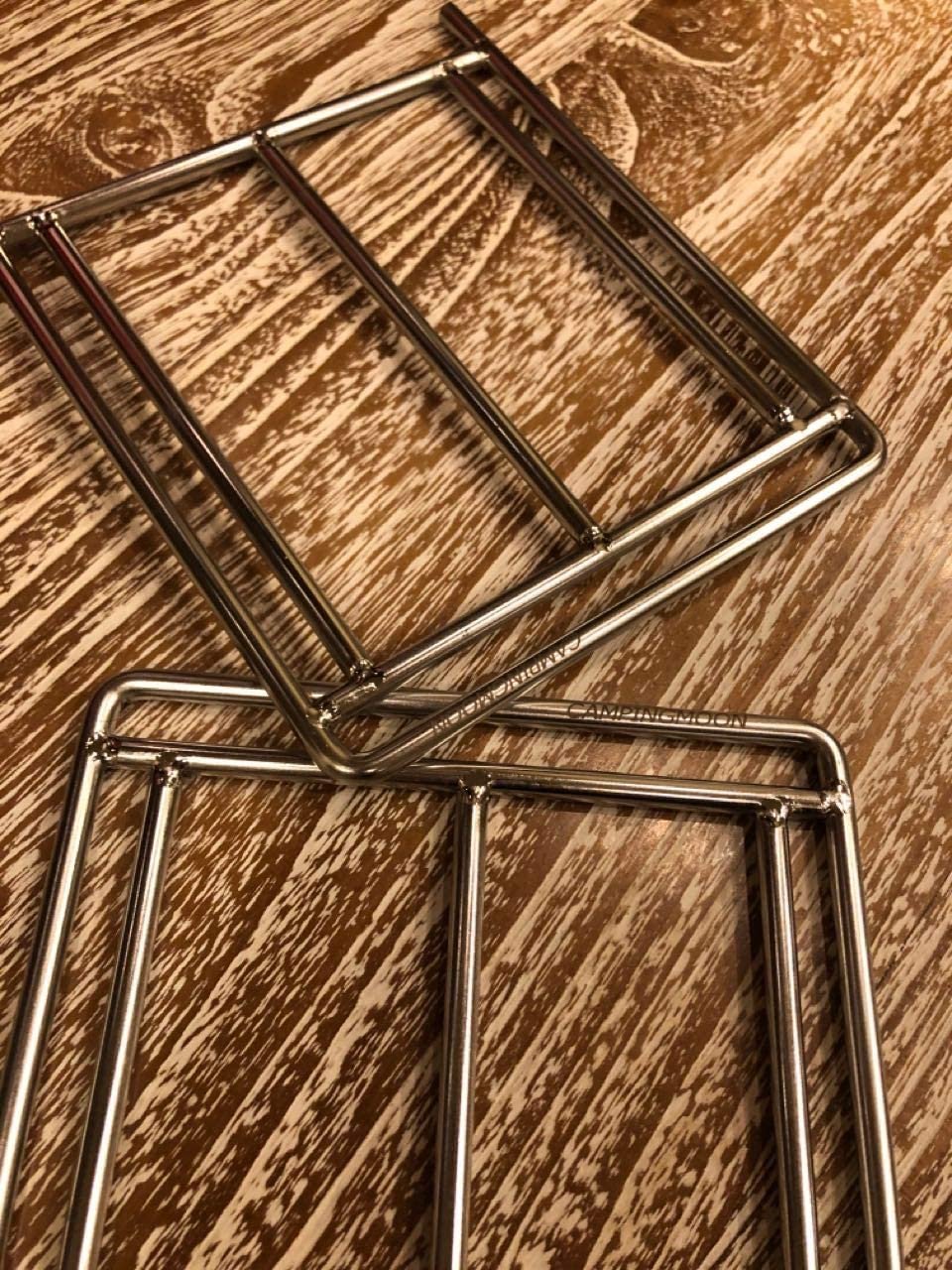 캠핑문 모닥불 스테인레스 로스트 그릴용 스탠드 MTG-TS 세트 상세 이미지 2