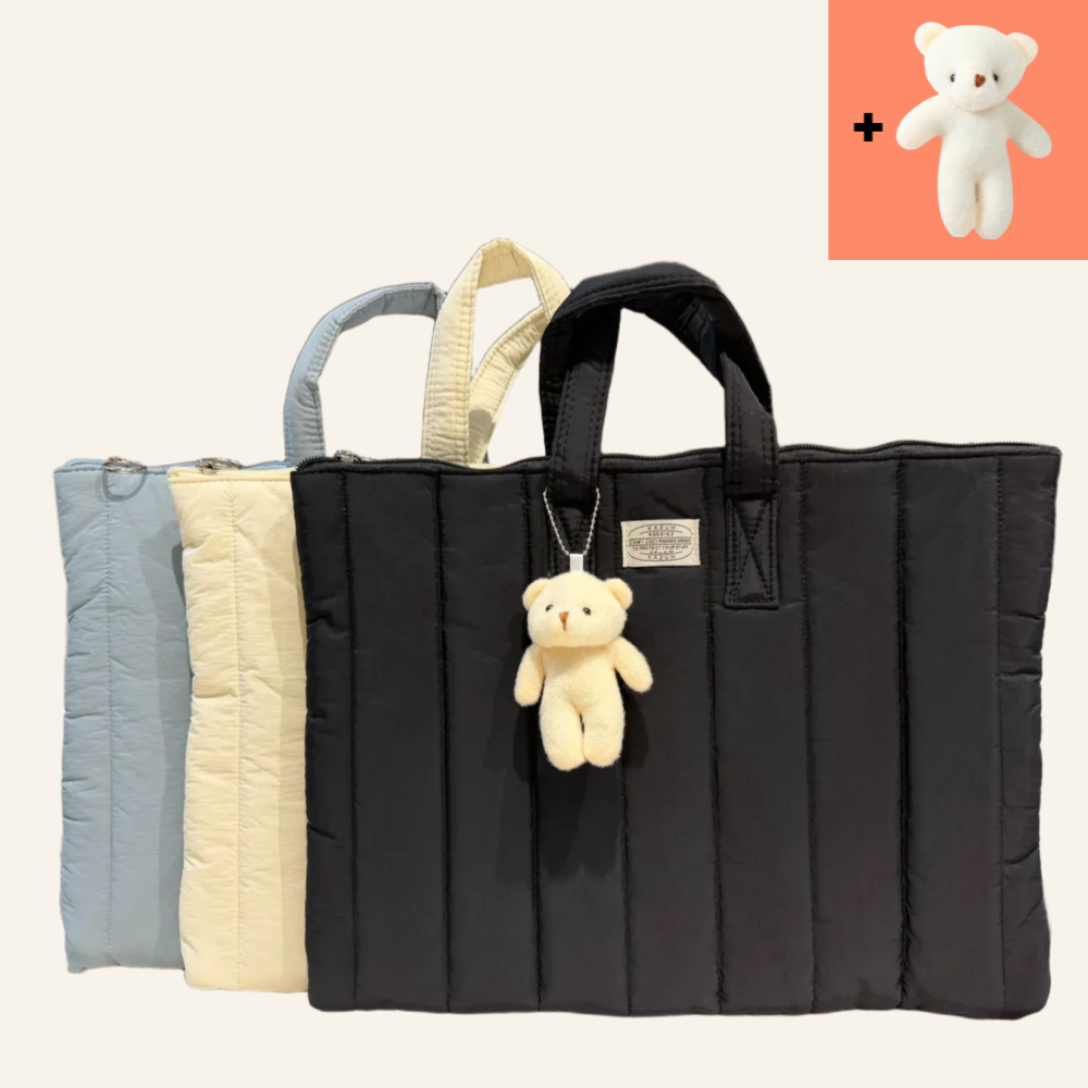 노트북가방 16인치 노트북파우치 맥북에어 그램 삼성 패딩 랩탑 갤럭시북5프로케이스 상세 이미지 1