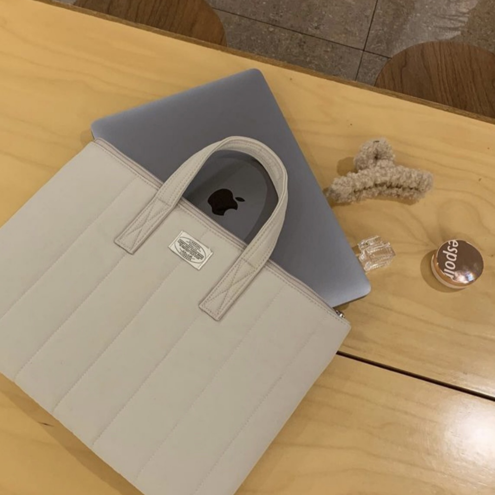 노트북가방 16인치 노트북파우치 맥북에어 그램 삼성 패딩 랩탑 갤럭시북5프로케이스 상세 이미지 1