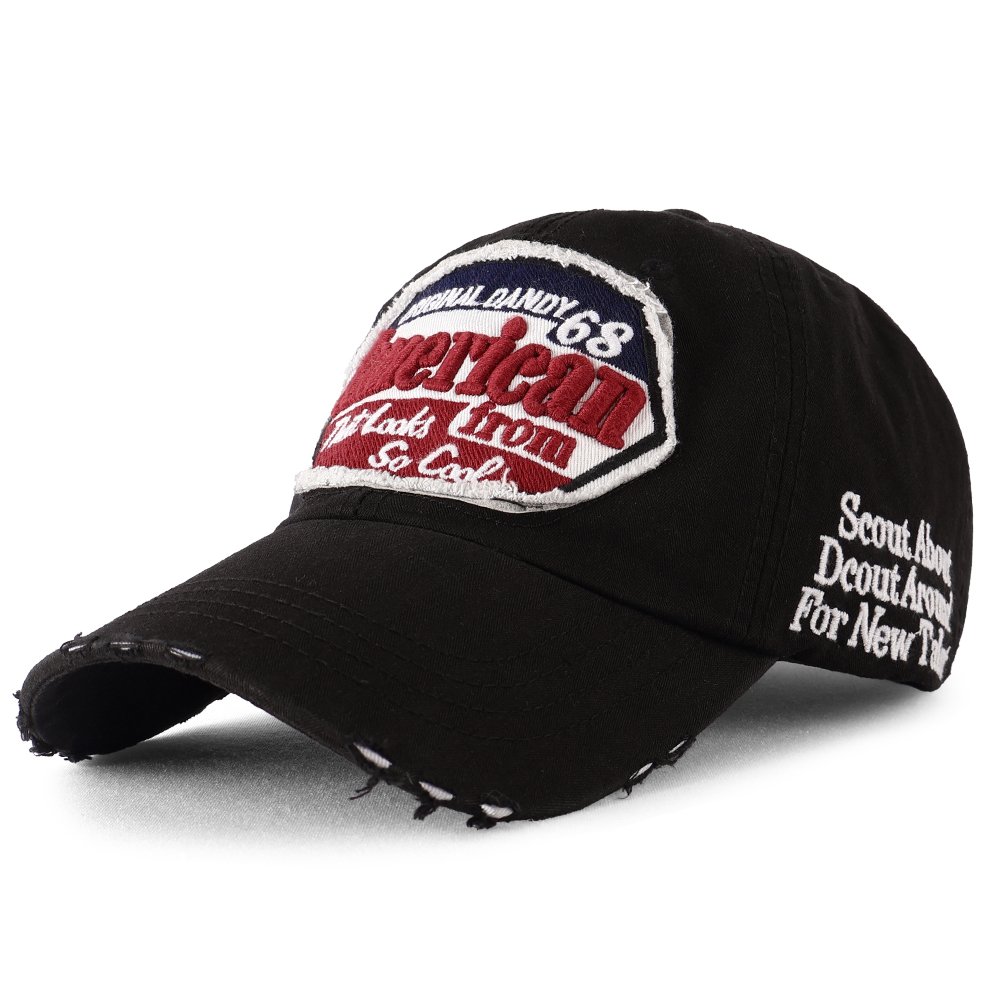 국내제작 빅사이즈 대두모자 American 워싱볼캡 아메리칸 빈티지 야구 볼캡 상세 이미지 1