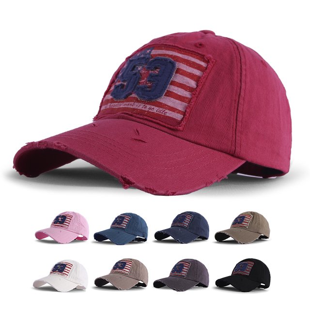 국내제작 American68 자수 볼캡 여성 캡모자 남자 야구모자 상세 이미지 2