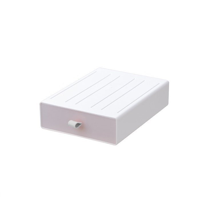 모노루나 모듈형 서랍정리함 책상 소품 다용도 수납함 선반형 1칸, 1호, 1개 상세 이미지 2