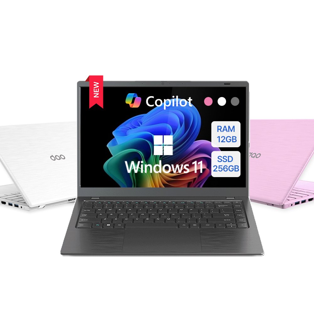 다오북 14N150 14인치 윈도우11 노트북 12GB, 256GB, 다크 그레이 상세 이미지 1