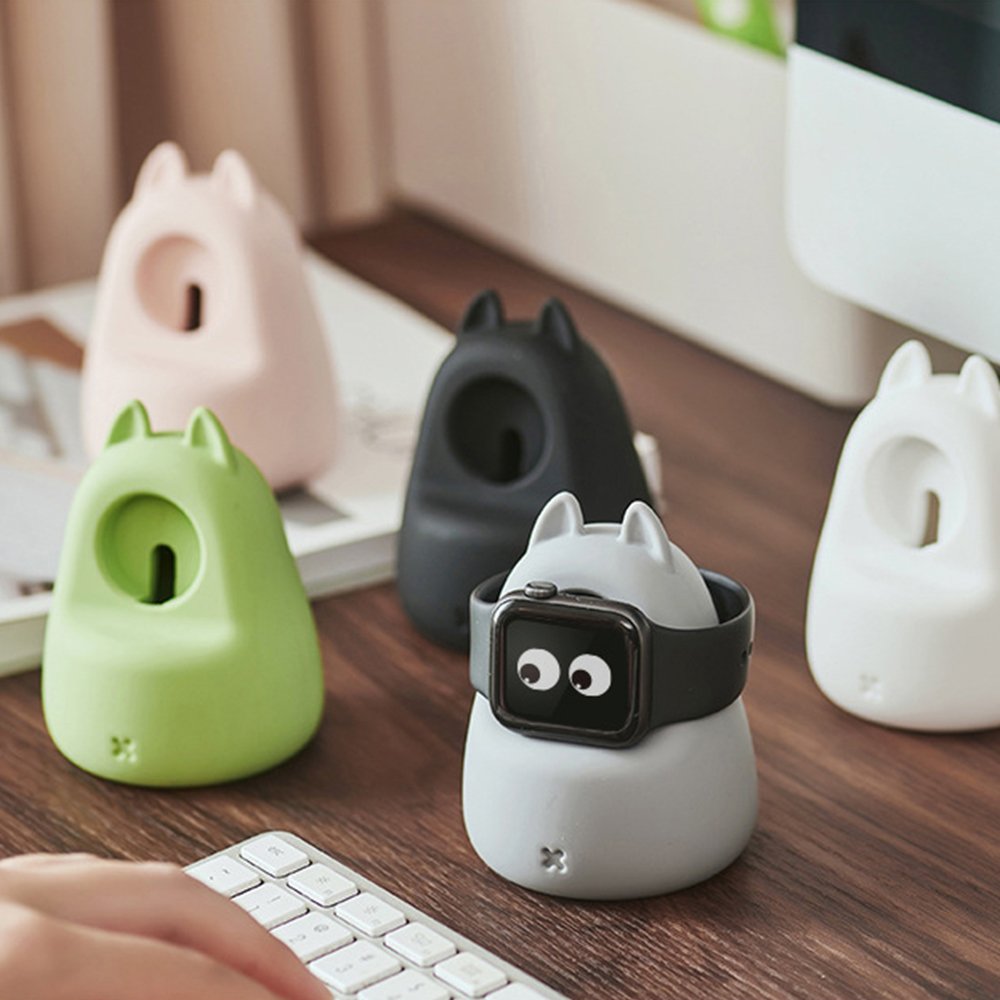 애플워치 거치대 충전 고양이 캐릭터 상세 이미지 1