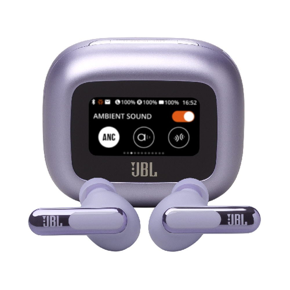 삼성공식파트너 JBL LIVE BEAM 3 노이즈캔슬링 블루투스 이어폰 퍼플 상세 이미지 1