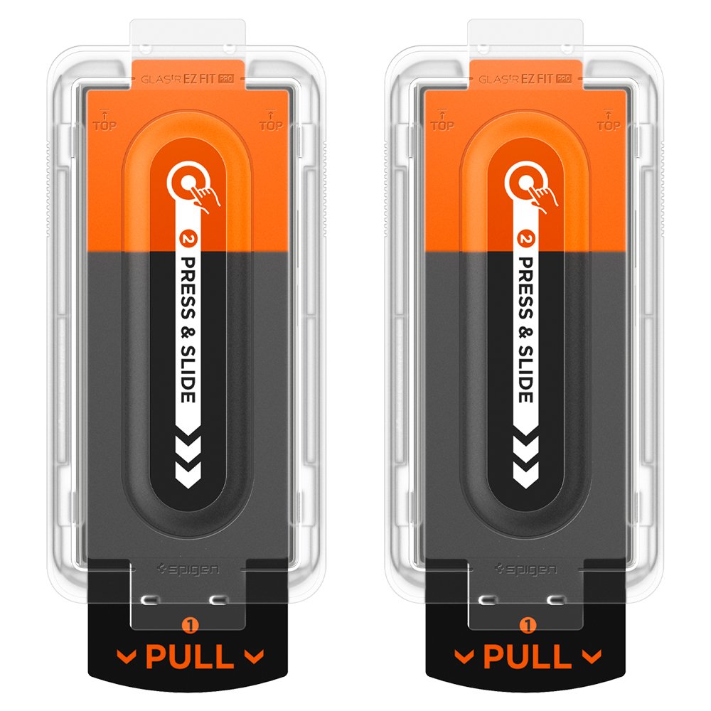 먼지 없는 슈피겐 갤럭시 고투명 강화유리 액정필름 글라스tR 이지핏 갤럭시Z 폴드7, 2매입 상세 이미지 2
