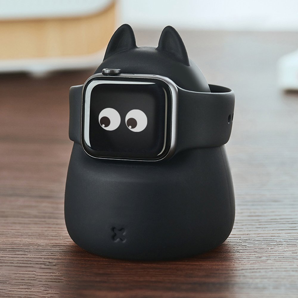 애플워치 거치대 충전 고양이 캐릭터 상세 이미지 2