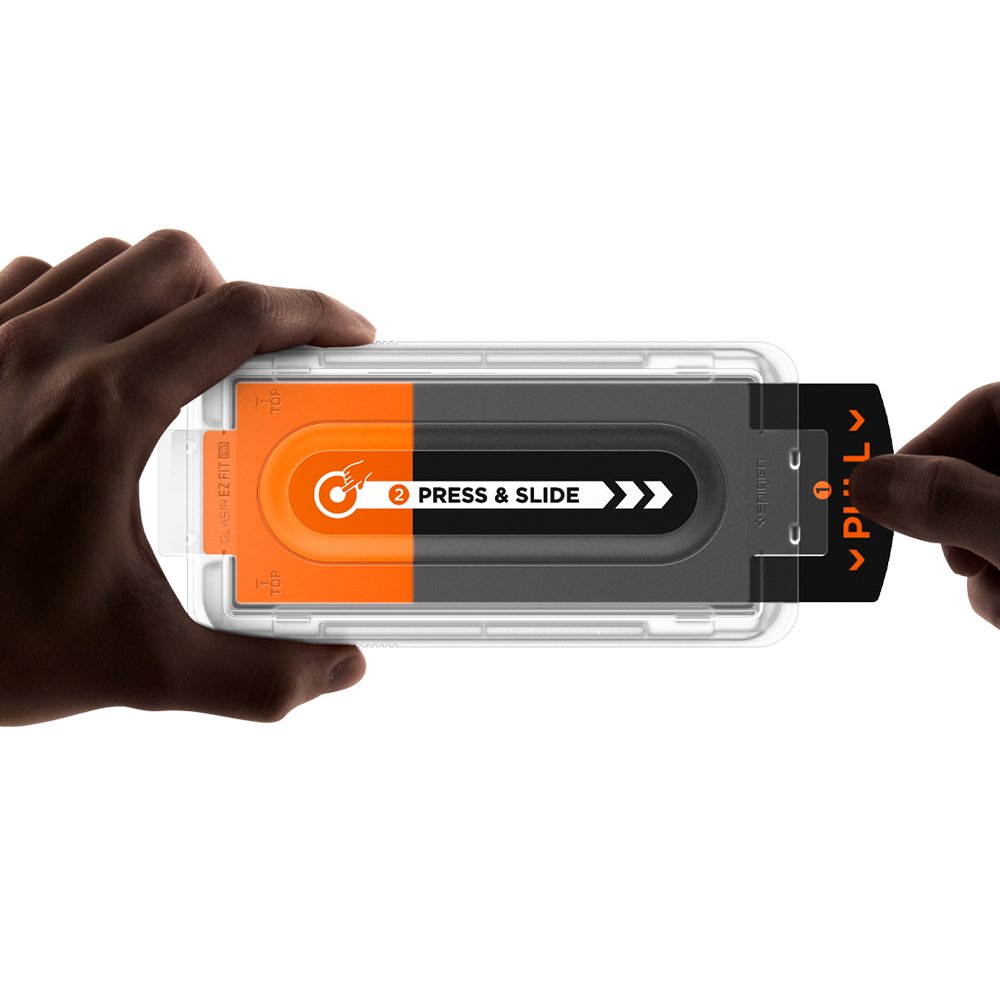 먼지 없는 슈피겐 갤럭시 고투명 강화유리 액정필름 글라스tR 이지핏 갤럭시Z 폴드7, 2매입 상세 이미지 2