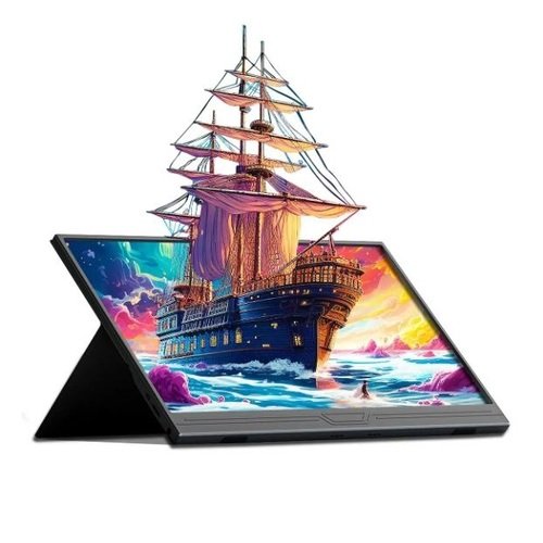 ZSUS 15.6인치 FHD 휴대용 모니터 16:9 HDMI C타입 USB 범용 연결 상세 이미지 1