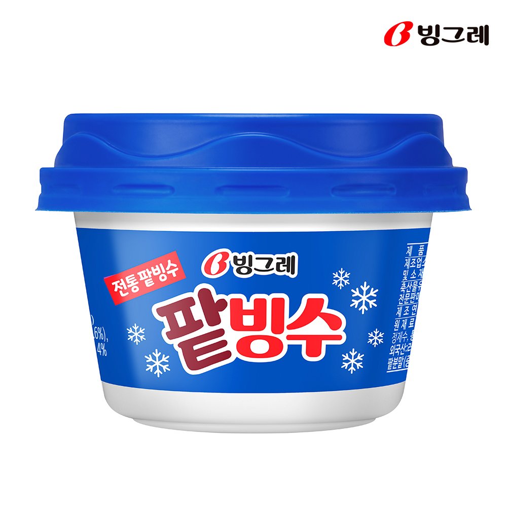 빙그레 팥빙수 240ml 12개 외 4종 택2 아이스크림 상세 이미지 1