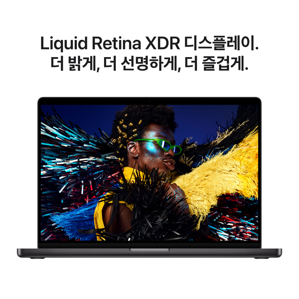 (1차예약) 애플 맥북프로 16 M5 Pro (CPU 18코어/GPU 20코어) 48GB 1TB 스페이스 블랙 MGEC4KH/A 상세 이미지 2