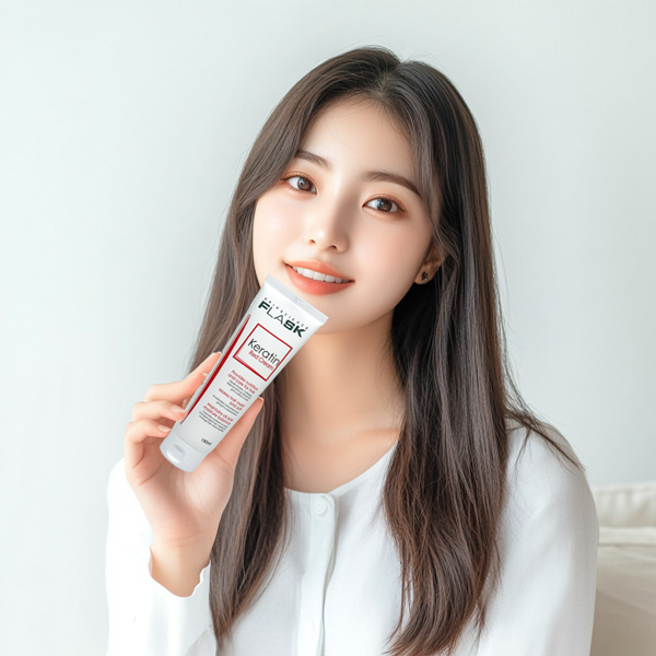 플라스크 헤어에센스 케라틴 크림 레드 노워시트리트먼트 시트러스, 180g, 1개 상세 이미지 2