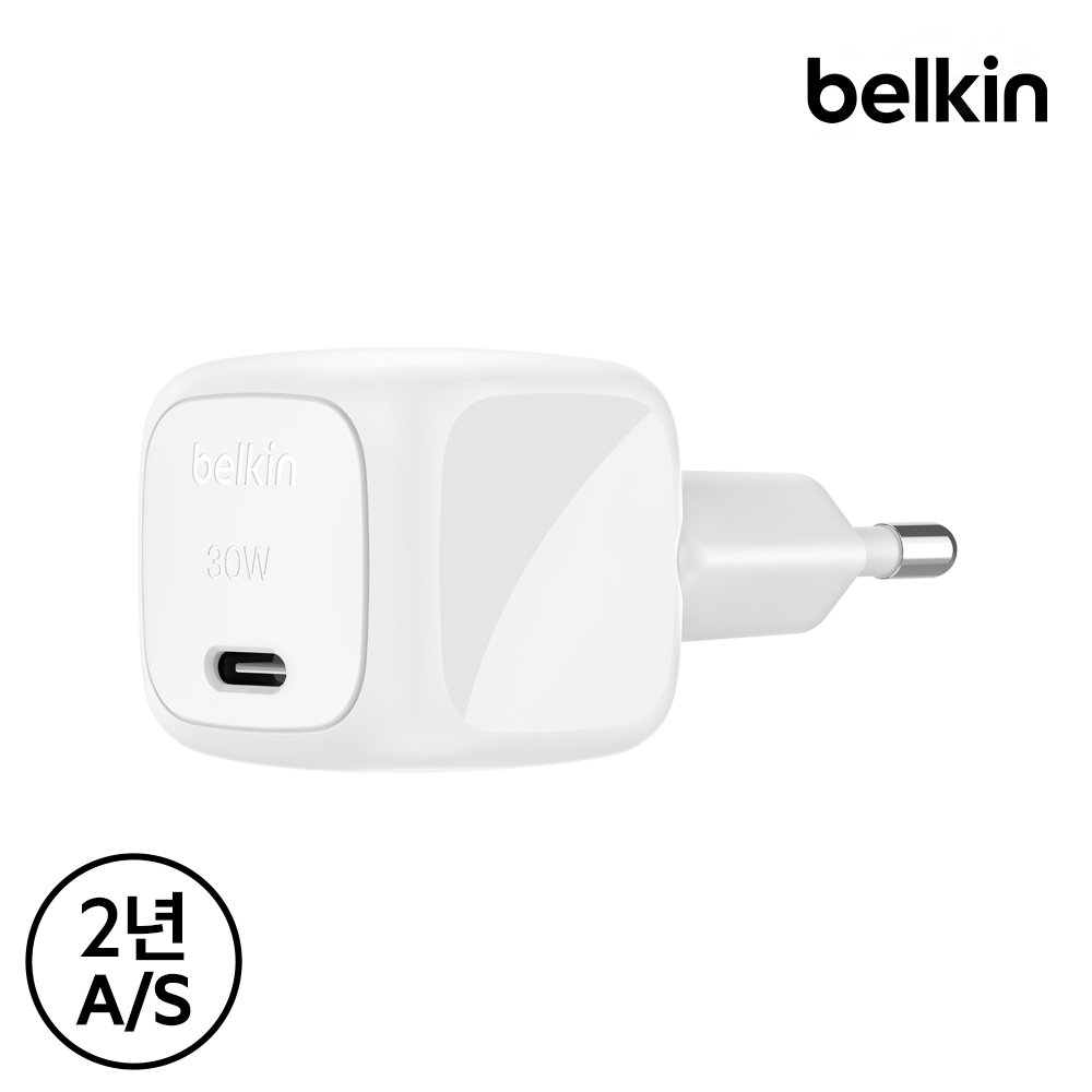 벨킨 30W USB C타입 PD 3.1 PPS 초소형 고속 충전기 WCA008kr 갤럭시 S26 S25 아이폰 아이패드 호환 상세 이미지 2
