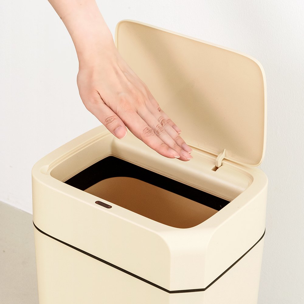홈앤미 크레마 스마트 자동 센서 다용도 휴지통 쓰레기통 12L 상세 이미지 2